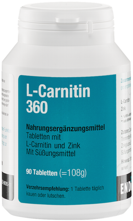 L-Carnitin 360, 90 Kautabletten