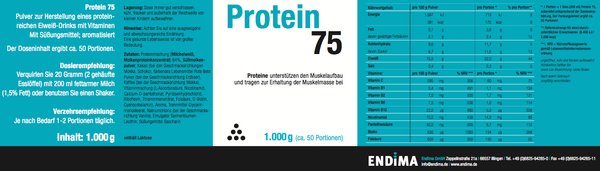 Protein 75, 1000g