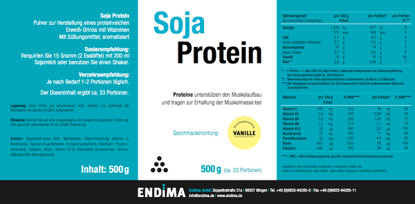 Soja Protein, 500g