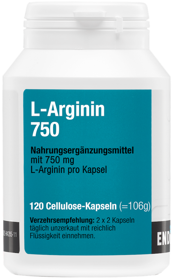 L-Arginin 750, 120 Kapseln